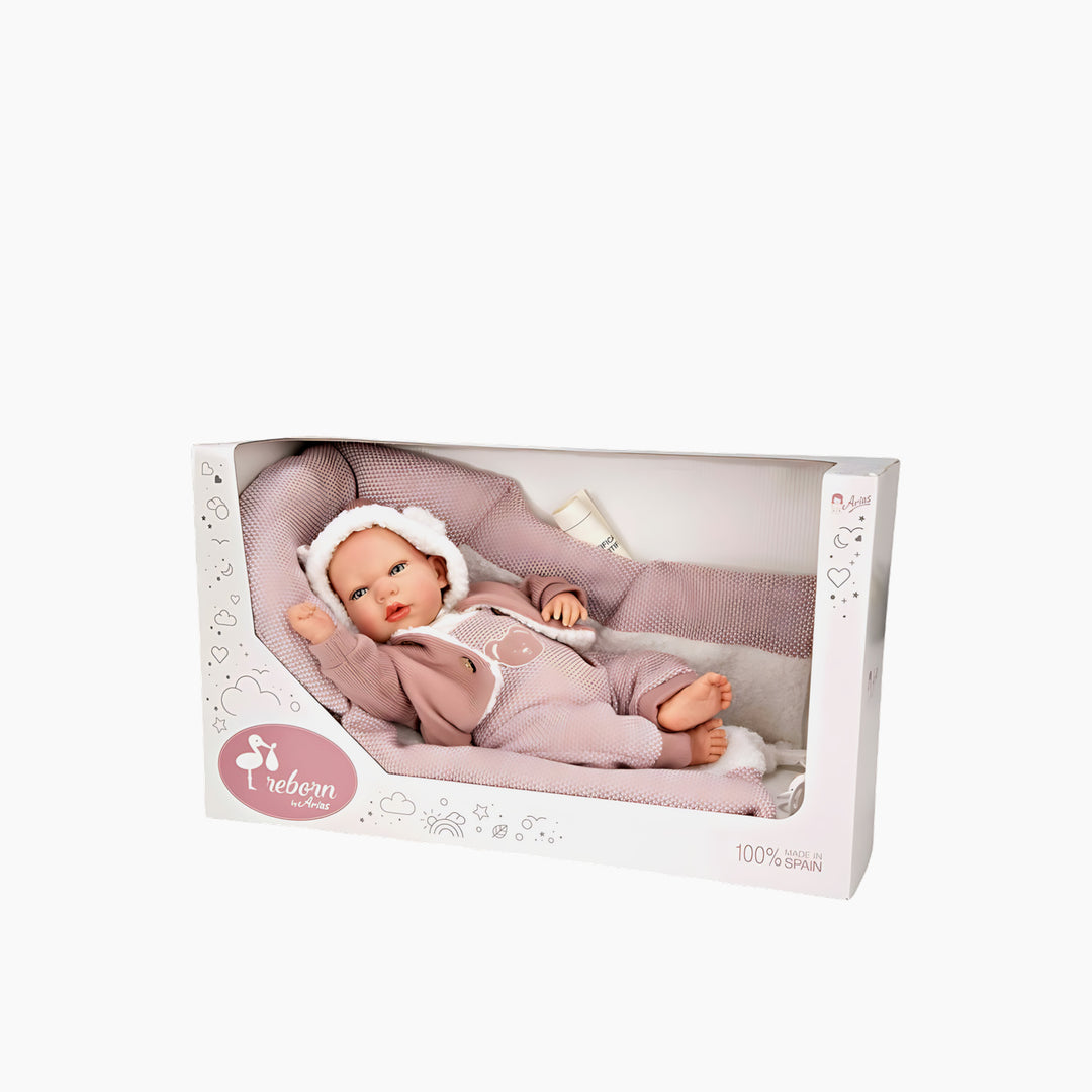 Huggable Memories Rica Bear Hat Baby Doll (40 cm)