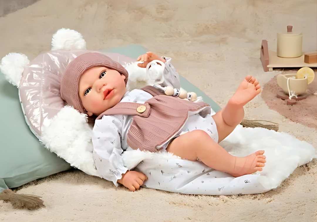 Huggable Memories Simmy Silver Blanket Baby Doll