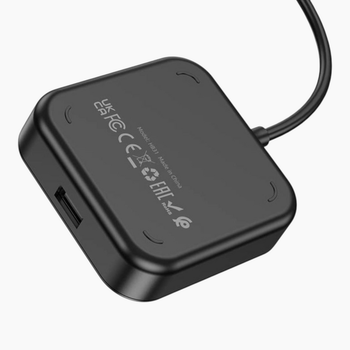 HOCO HB31 4-in-1 USB to USB 2.0 hub converter