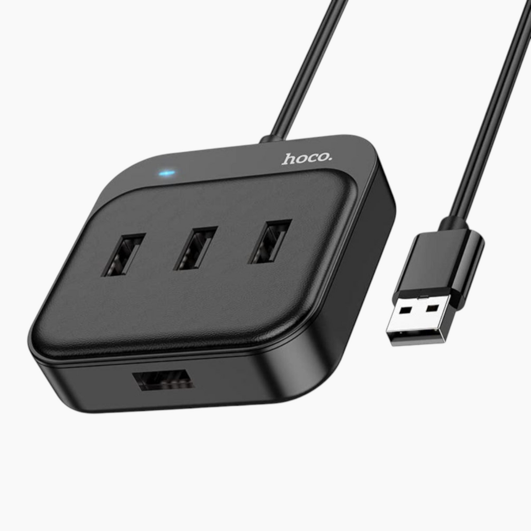 HOCO HB31 4-in-1 USB 2.0 hub adapter