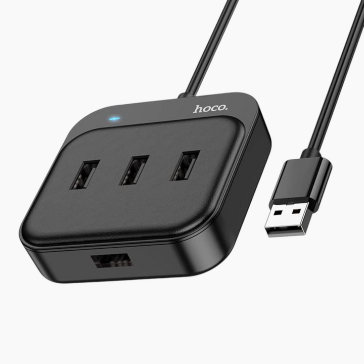 HOCO HB31 4-in-1 USB 2.0 hub adapter