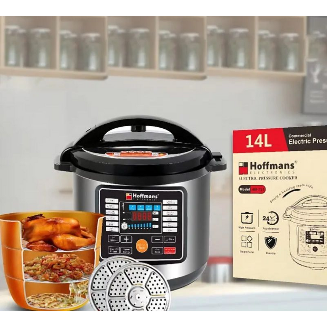 HOFFMANS Electric Pressure Cooker, 14L