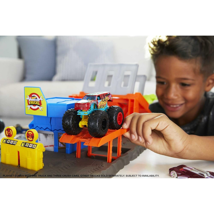 Hot Wheels Monster Truck Blast Station