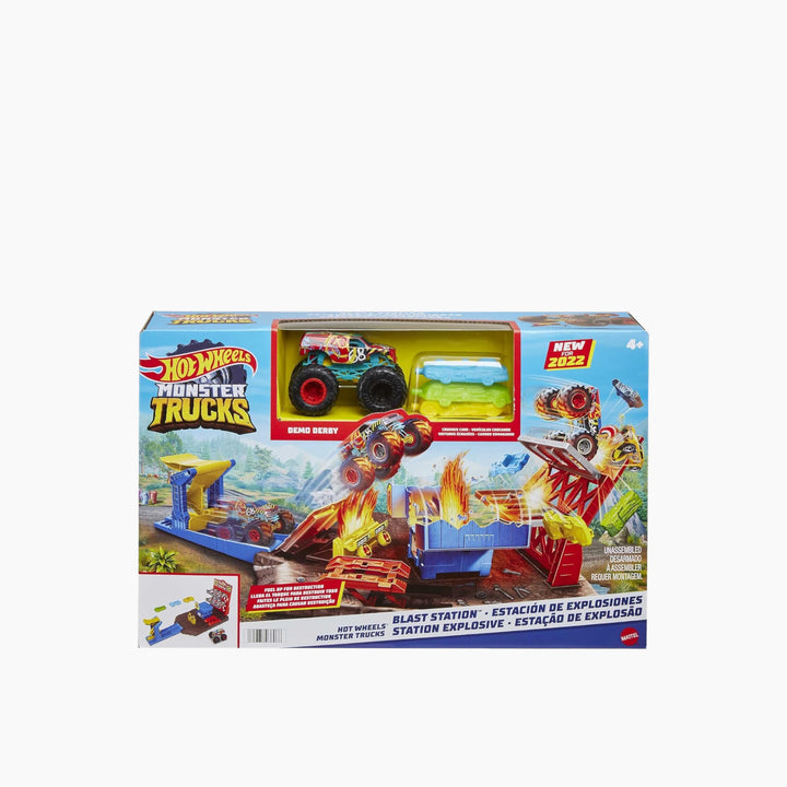 Hot Wheels Monster Truck Blast Station