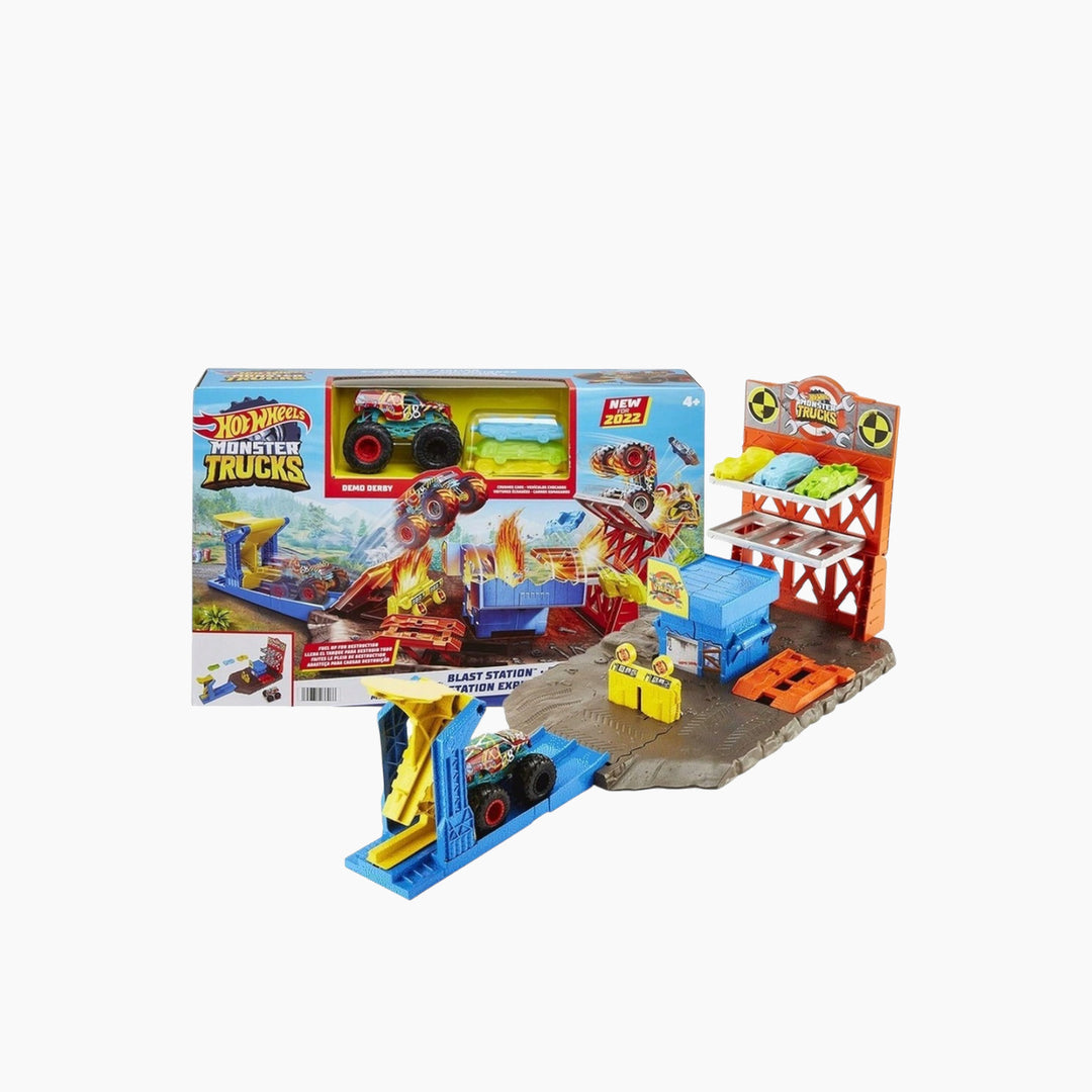 Hot Wheels Monster Truck Blast Station