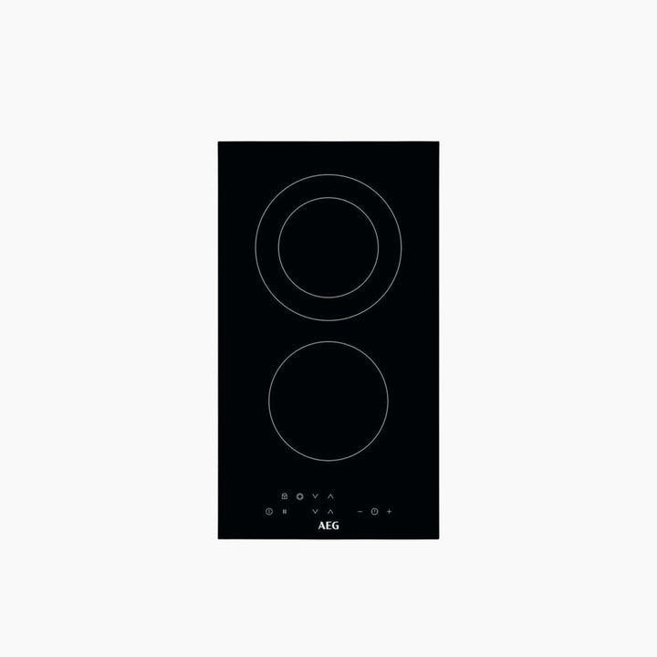 AEG Electric Hob Black Glass