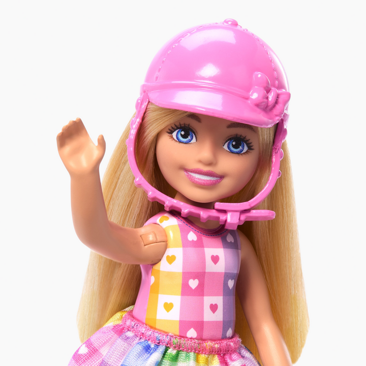 Mattel Barbie Club Chelsea &amp; Pony- Blonde