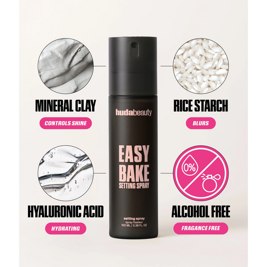 بخاخ تثبيت المكياج HUDA BEAUTY EASY BAKE 100 مل