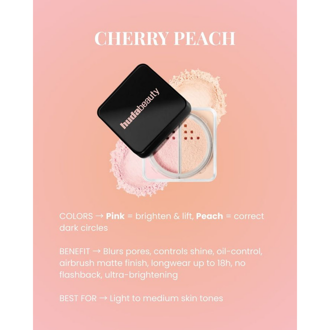 Huda Beauty Easy Bake Duo Loose Fixing Powder