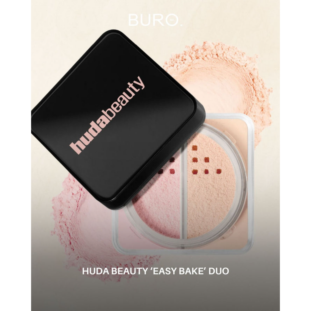Huda Beauty Easy Bake Duo Loose Fixing Powder