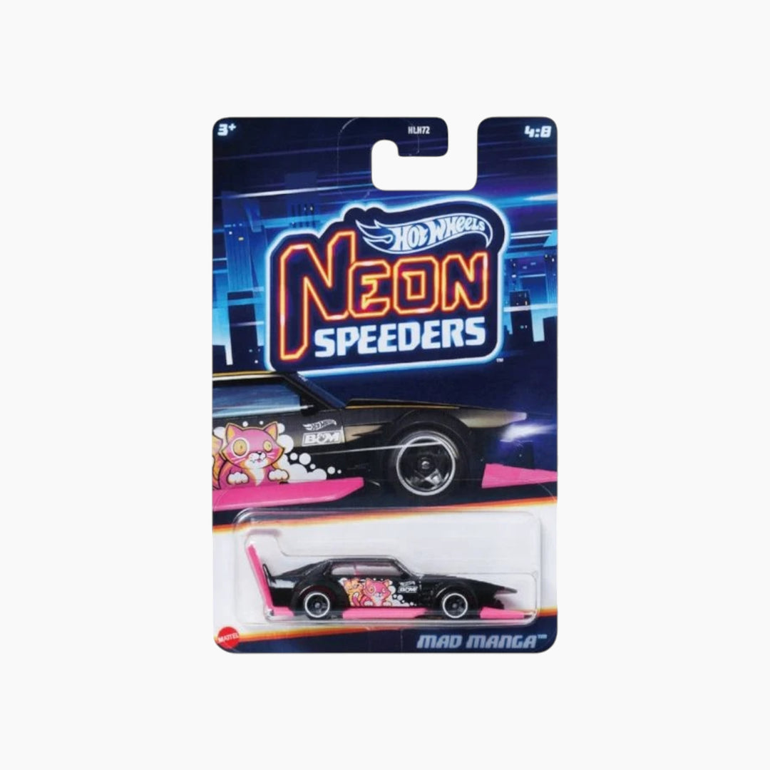 Hot Wheels Themed Neon Speeders Asst. 10 pcs