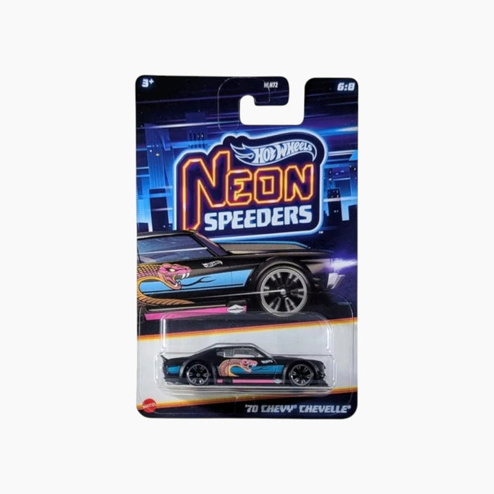 Hot Wheels Themed Neon Speeders Asst. 10 pcs