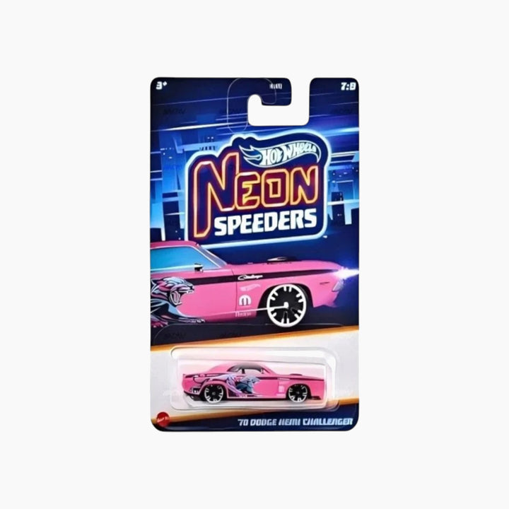 Hot Wheels Themed Neon Speeders Asst. 10 pcs