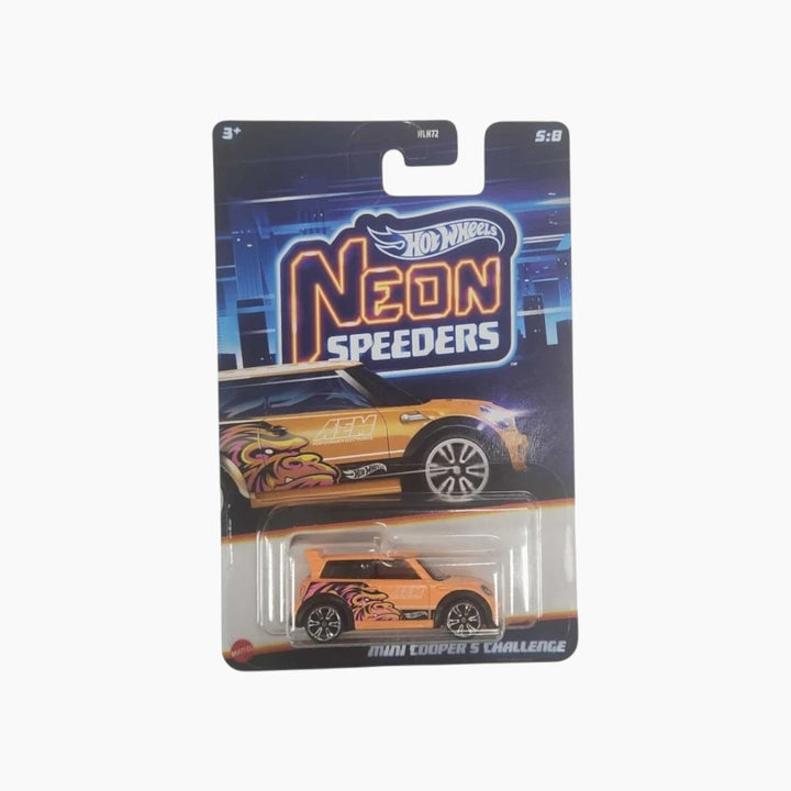 Hot Wheels Themed Neon Speeders Asst. 10 pcs