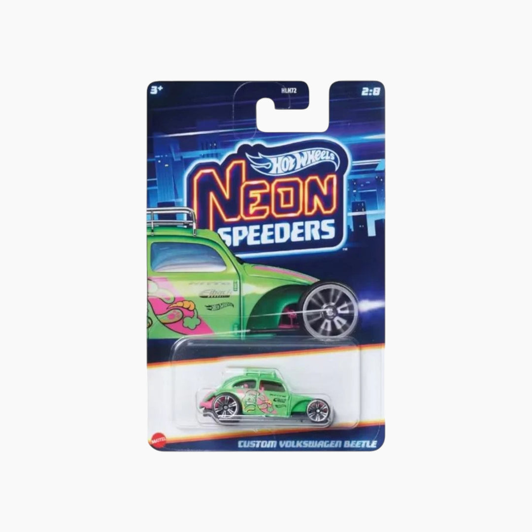 Hot Wheels Themed Neon Speeders Asst. 10 pcs