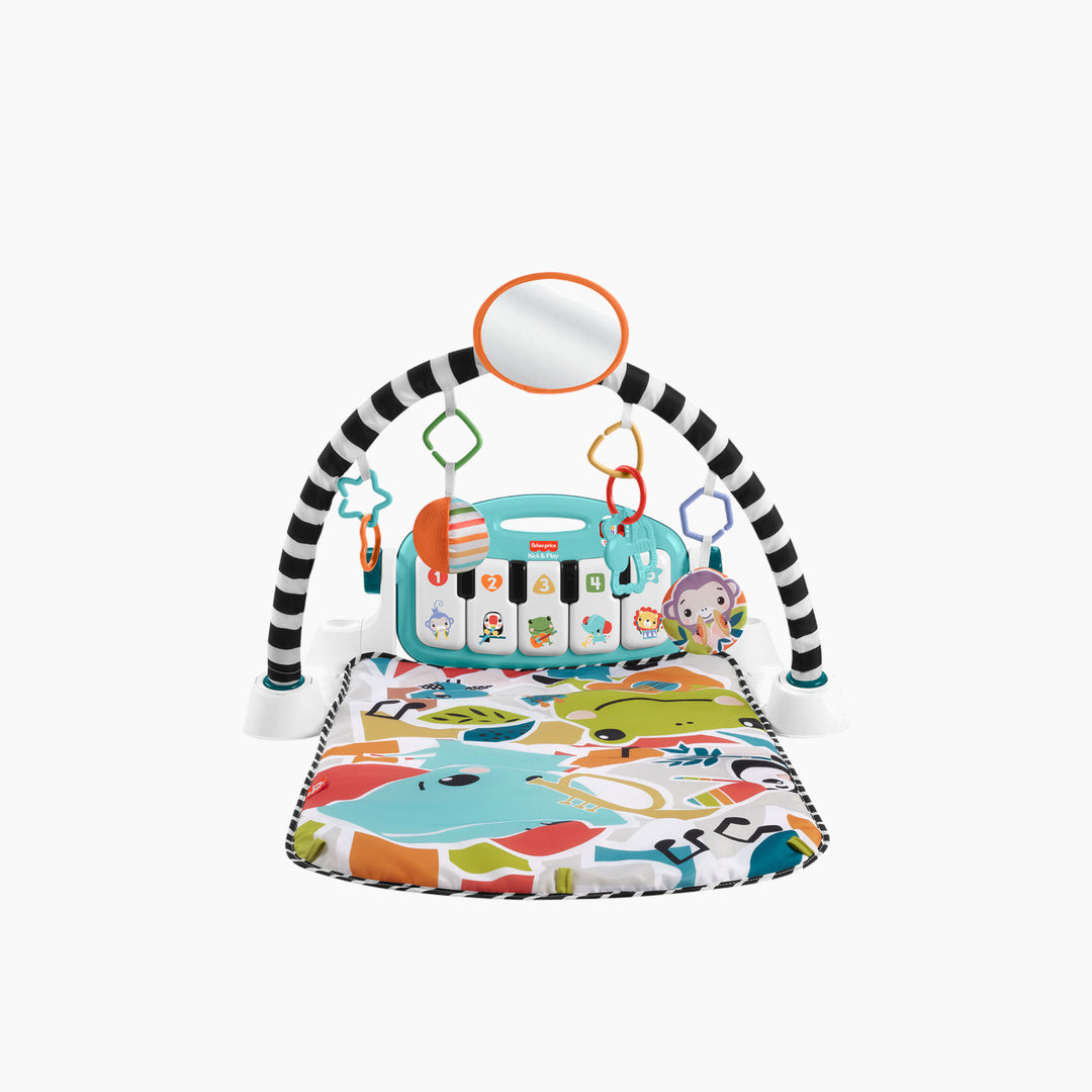 Mattel Glow &amp; Grow Kick &amp; Play Piano Gym