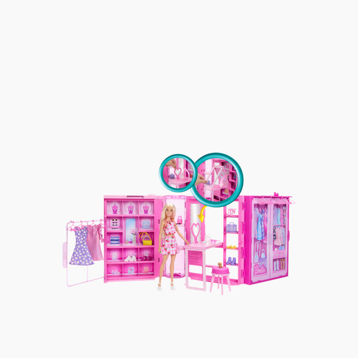 Mattel Barbie Dream Closet 3.0 with Doll