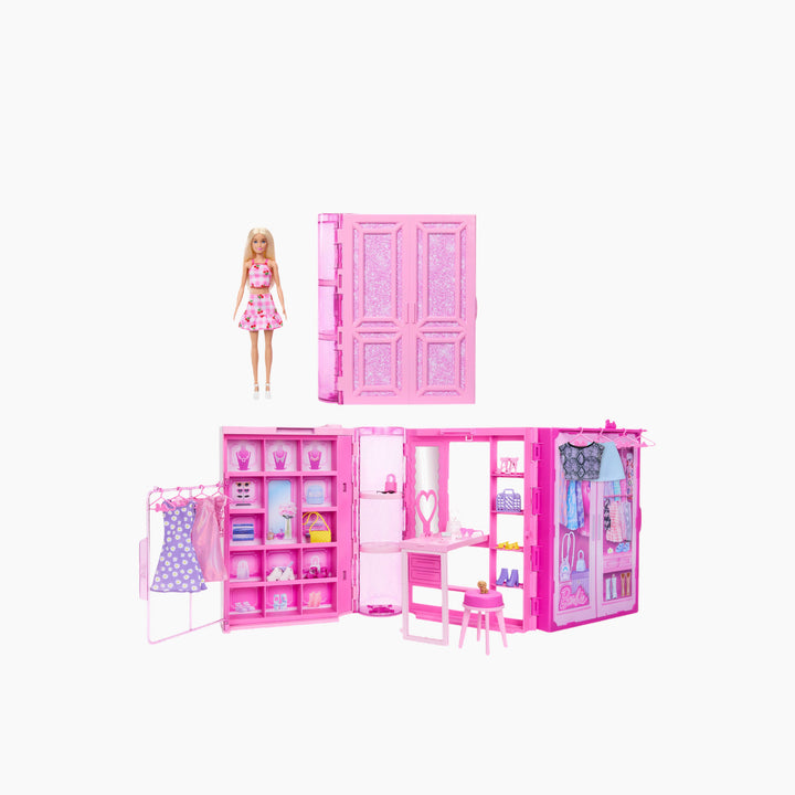 Mattel Barbie Dream Closet 3.0 with Doll