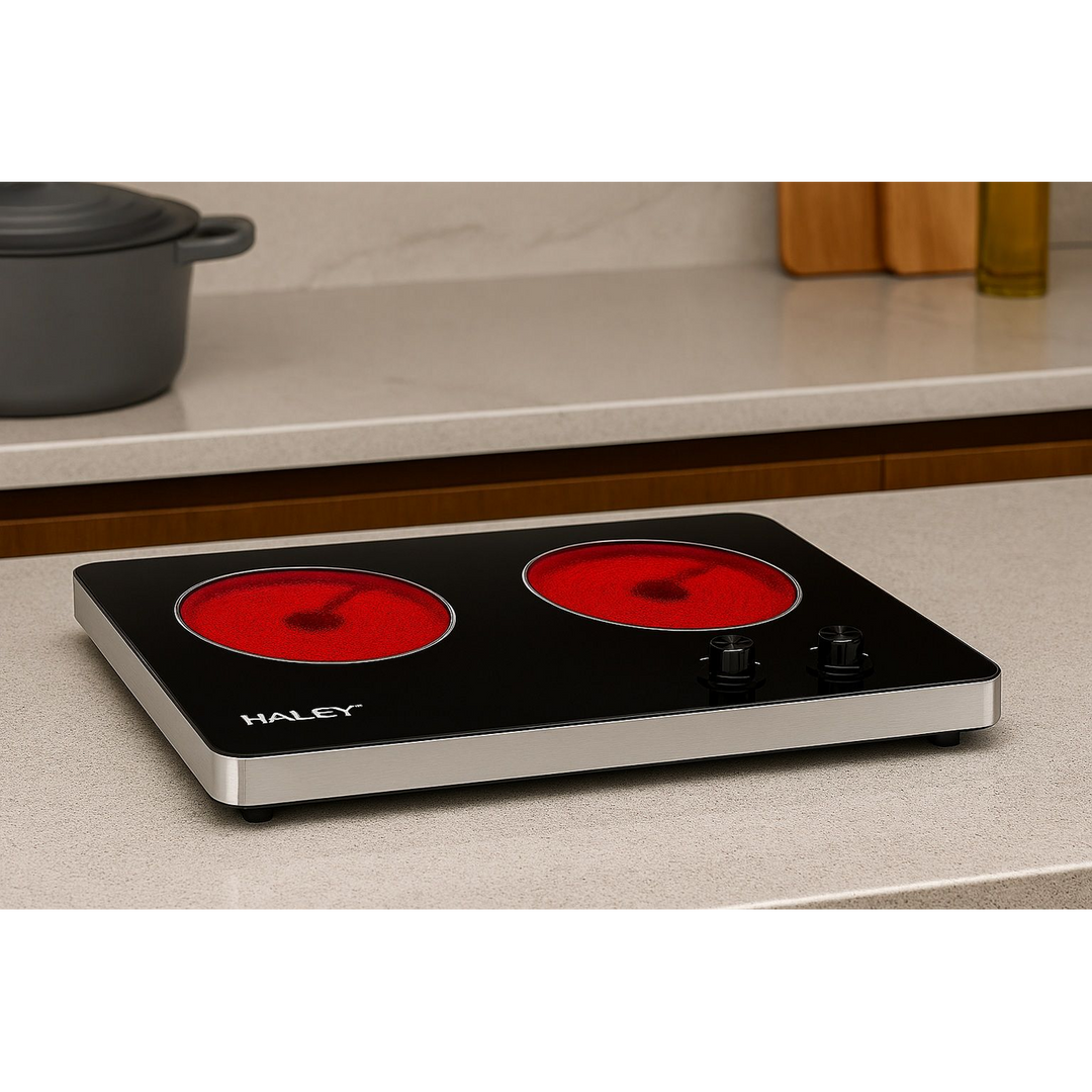 Haley 2-Burner Infrared Electric Stove