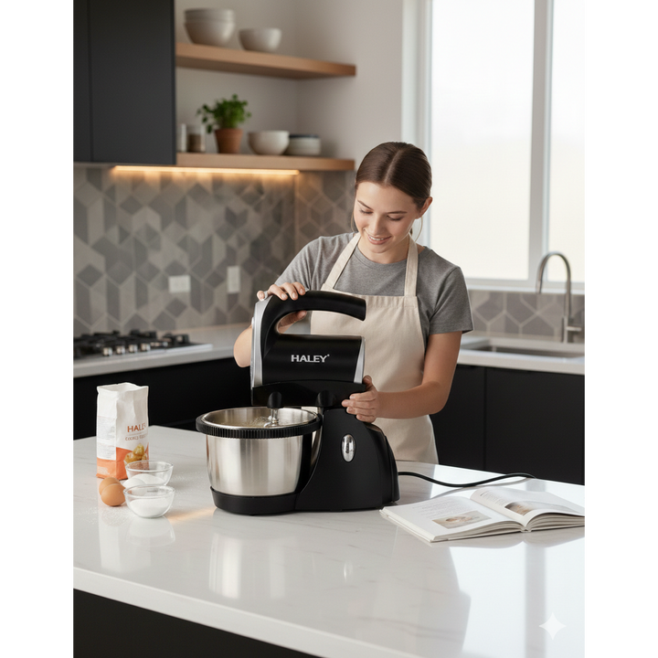 Haley Electric Cake Mixer with Bowl