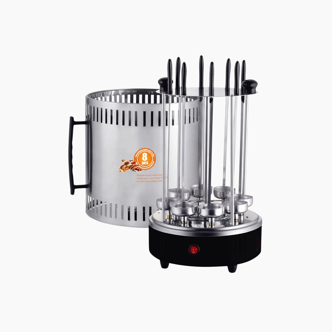 Haley Home Electric Grill with 8 Skewers