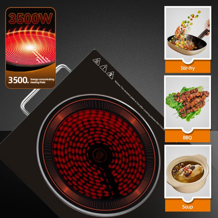 Haley Single-Burner Infrared Electric Stove