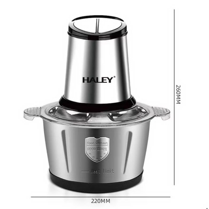 Haley Small Steel Chopper, 2L