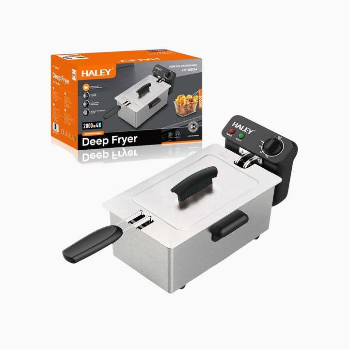 Haley Steel Electric Deep Fryer, 4L