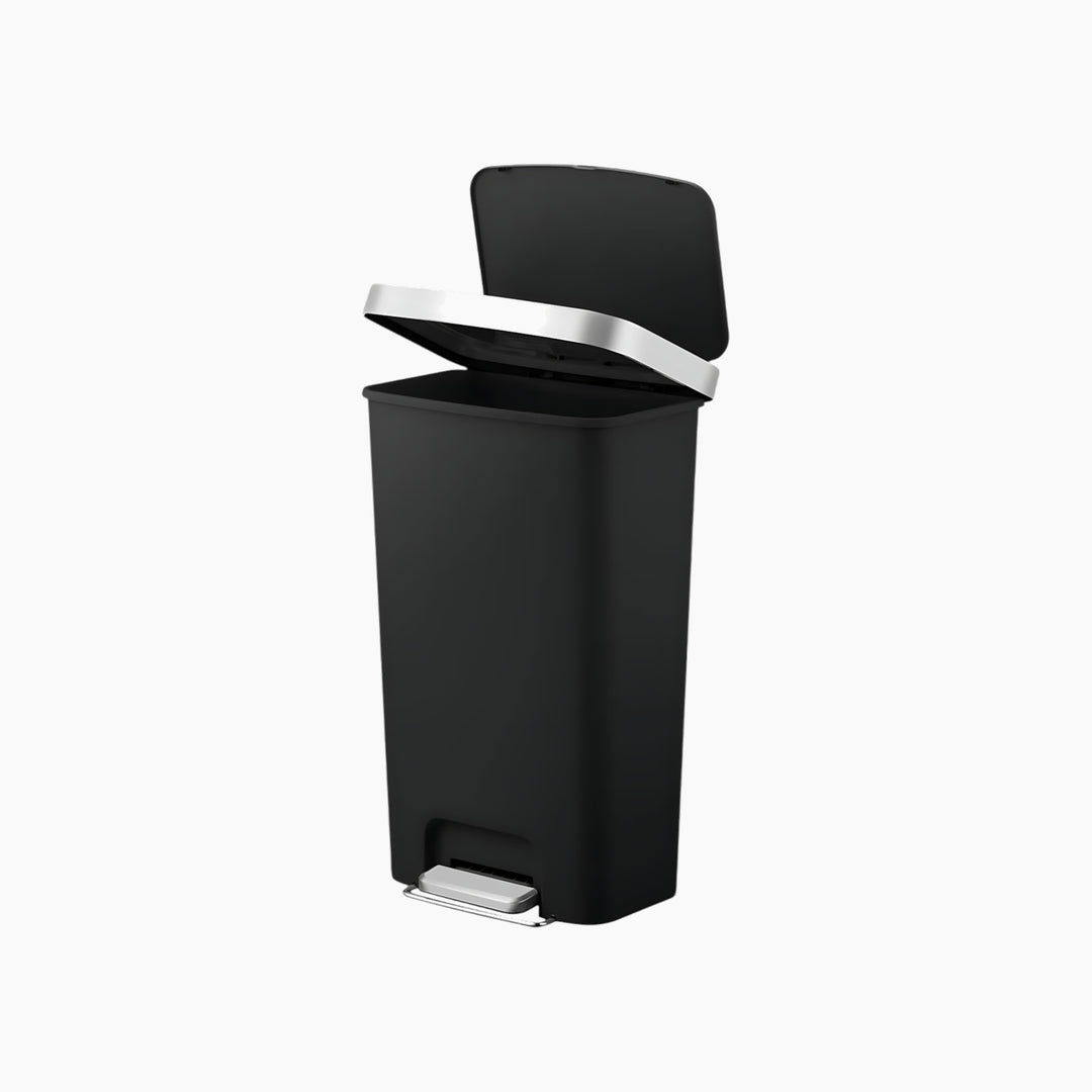 EKO Hana 45L black step bin