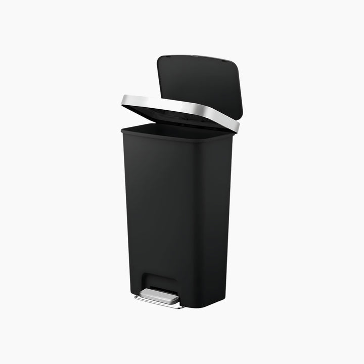 EKO Hana 45L black step bin