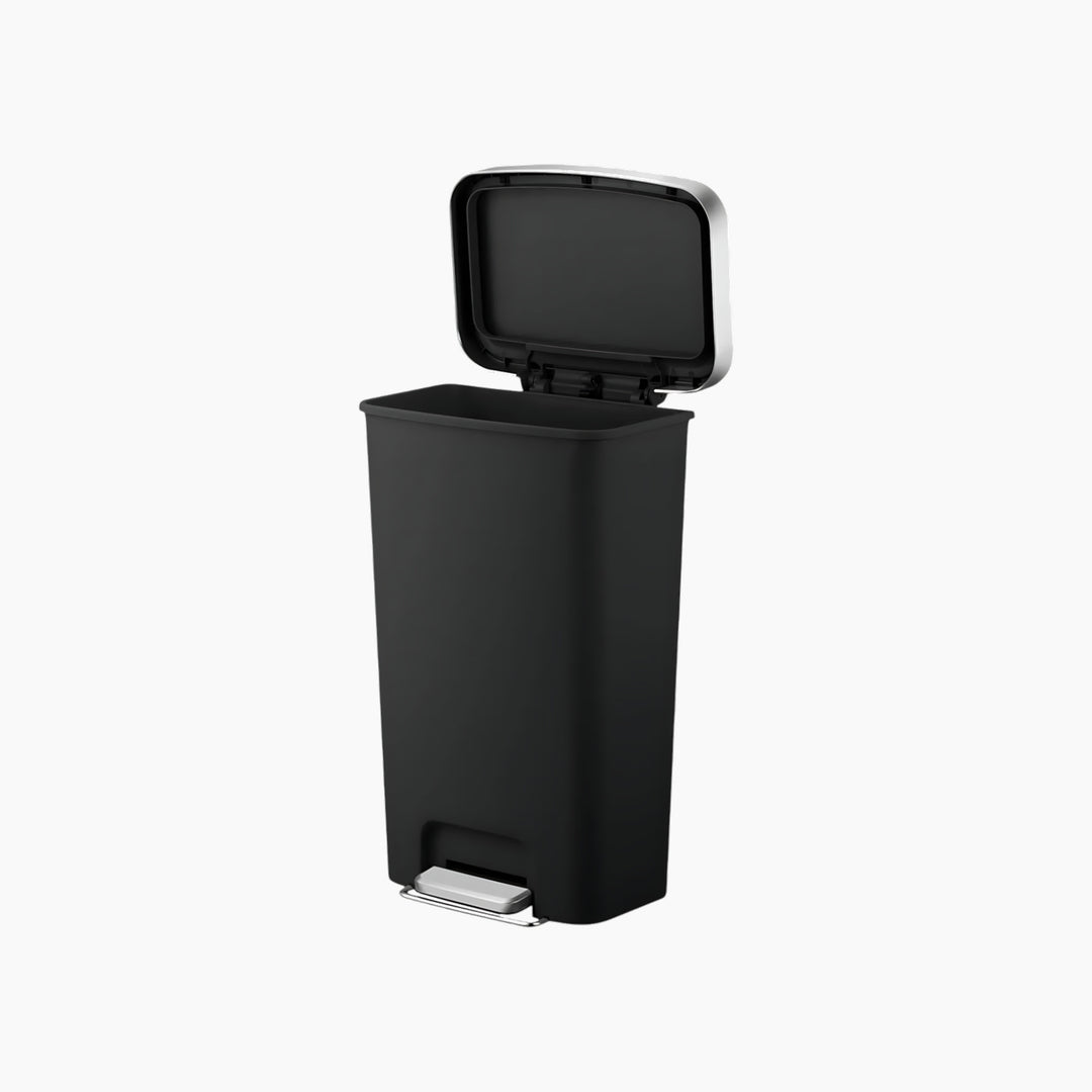 EKO Hana 45L black step bin