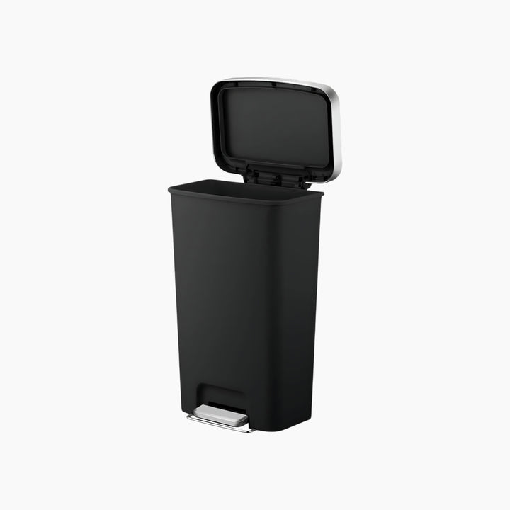 EKO Hana 45L black step bin