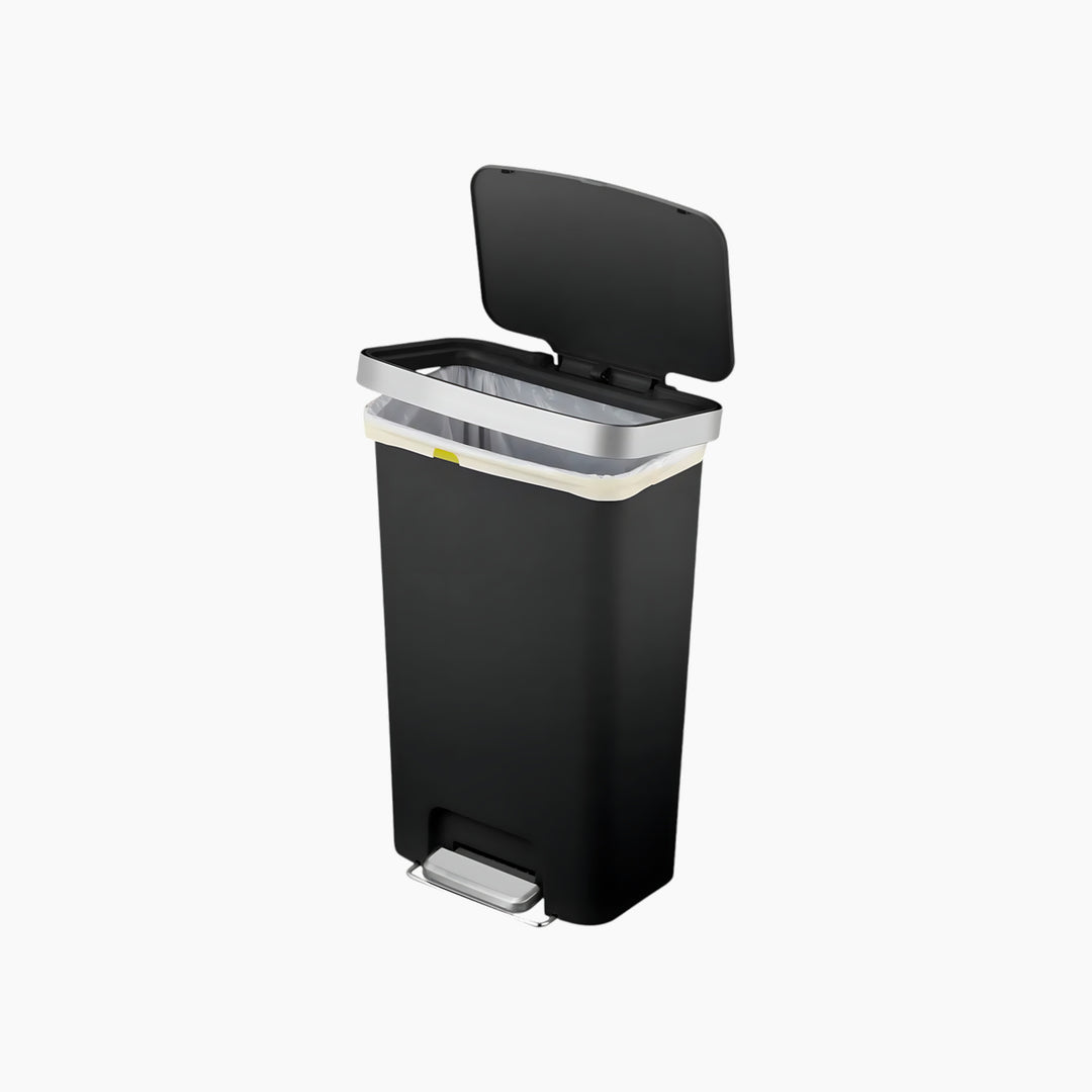 EKO Hana 45L black step bin