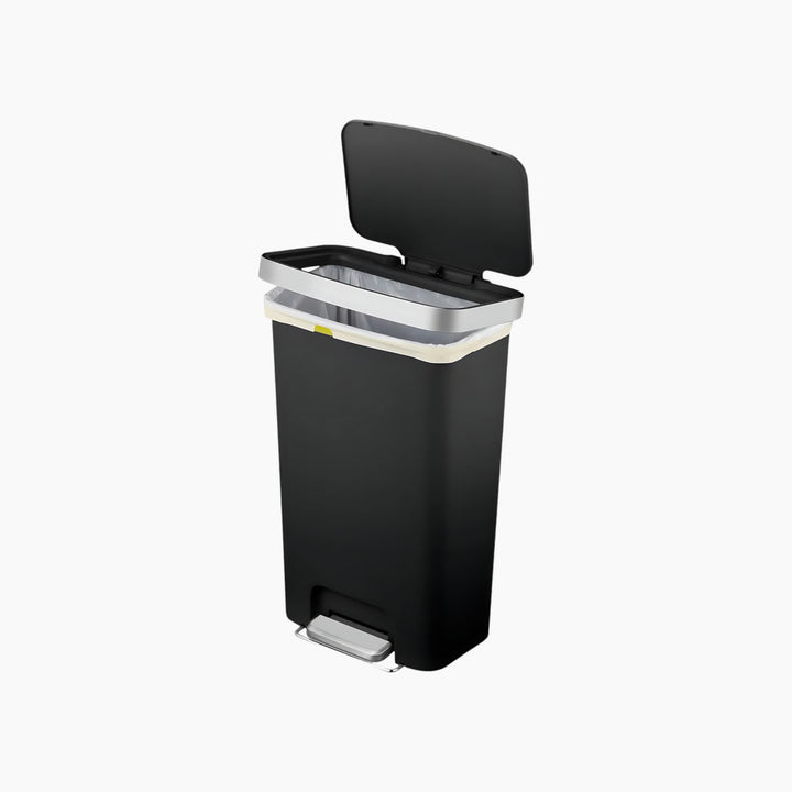 EKO Hana 45L black step bin