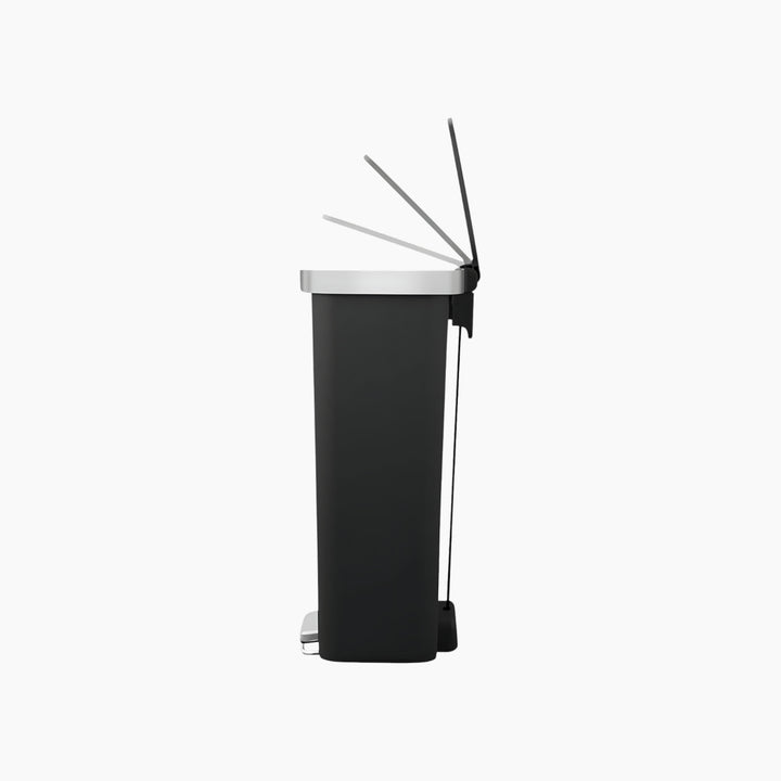 EKO Hana 45L black step bin