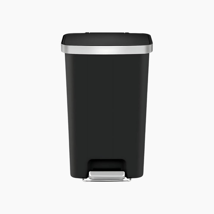 EKO Hana 45L black step bin