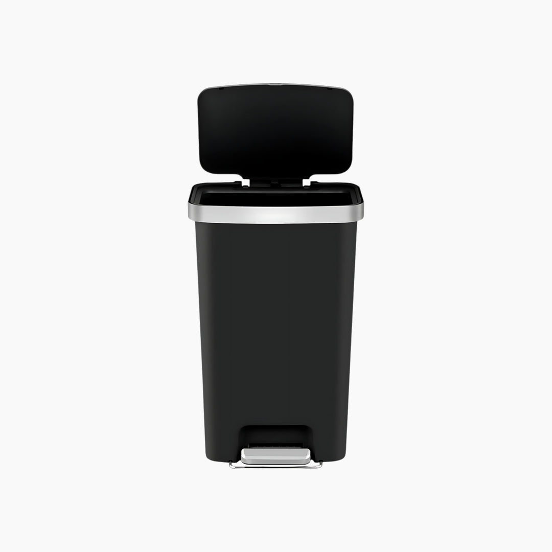 EKO Hana 45L black step bin
