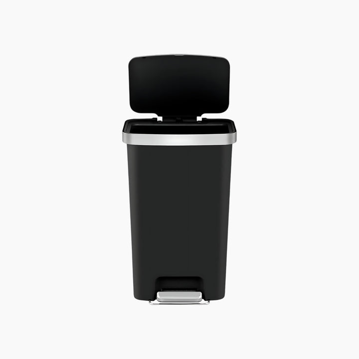 EKO Hana 45L black step bin