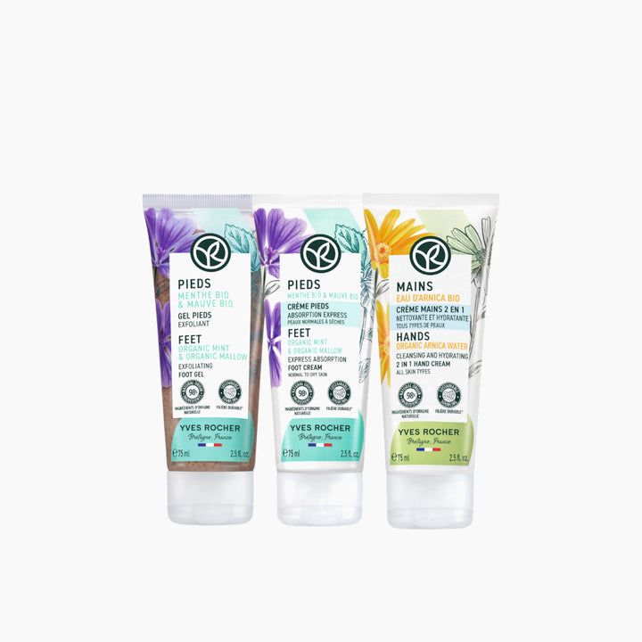 Yves Rocher Foot Care Set - 3 Pieces
