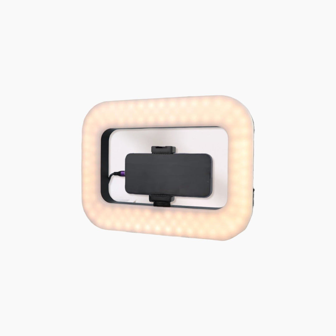Handheld portable ring fill light with 240 lamp beads