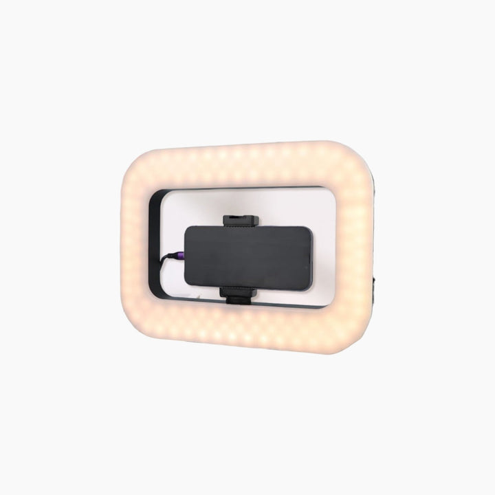 Handheld portable ring fill light with 240 lamp beads