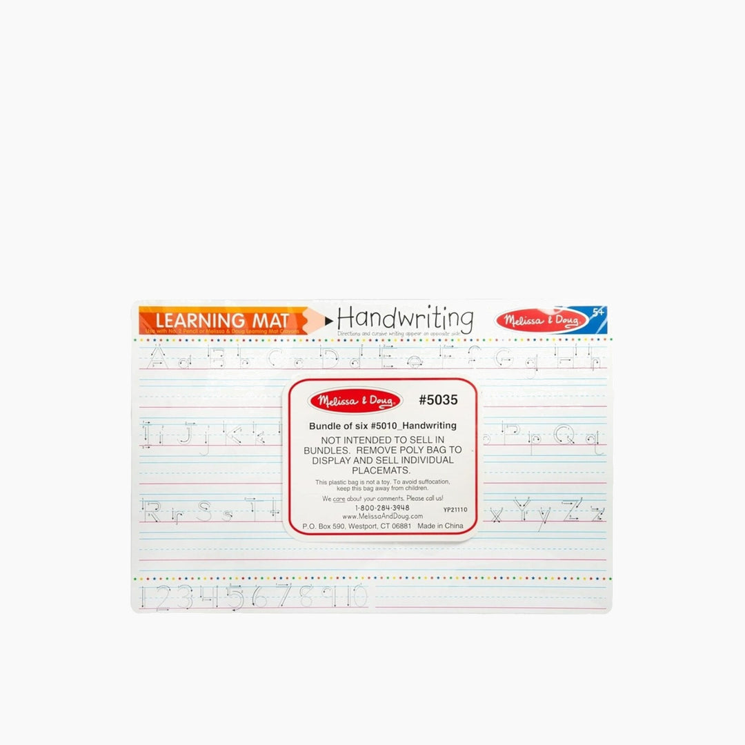 Melissa &amp; Doug Handwriting Write-A-Mat for handwriting practice