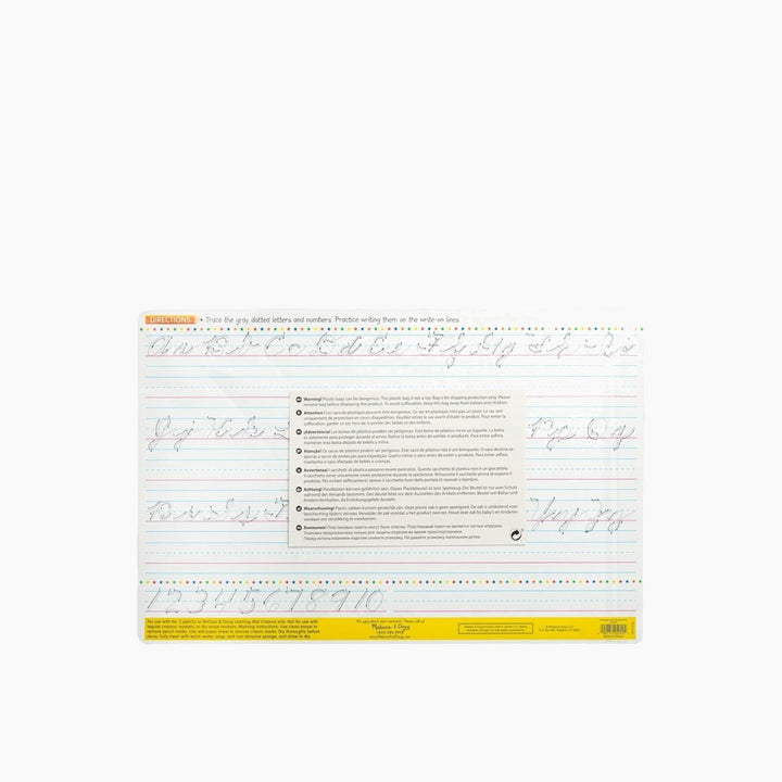 Melissa &amp; Doug Handwriting Write-A-Mat for handwriting practice