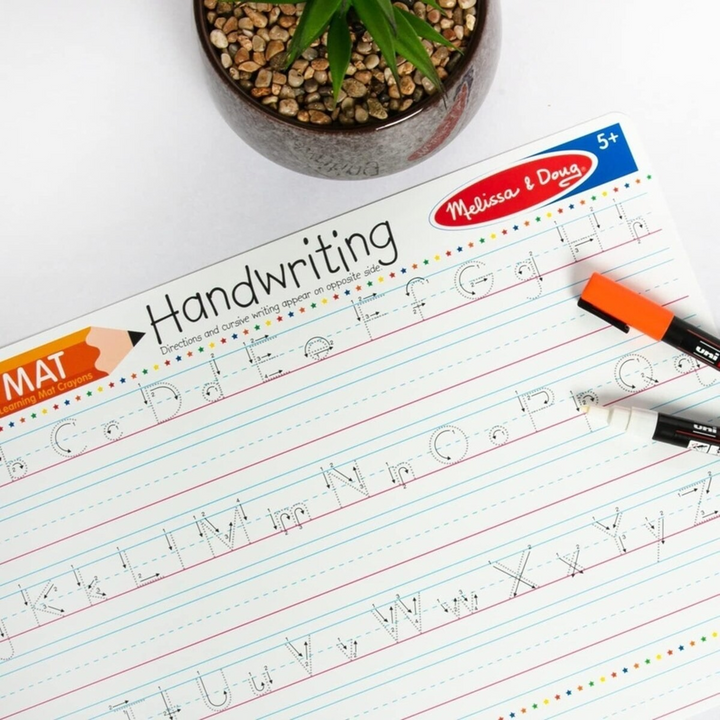 Melissa &amp; Doug Handwriting Write-A-Mat for handwriting practice