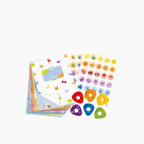 Bright Wax Crayon Colouring Set