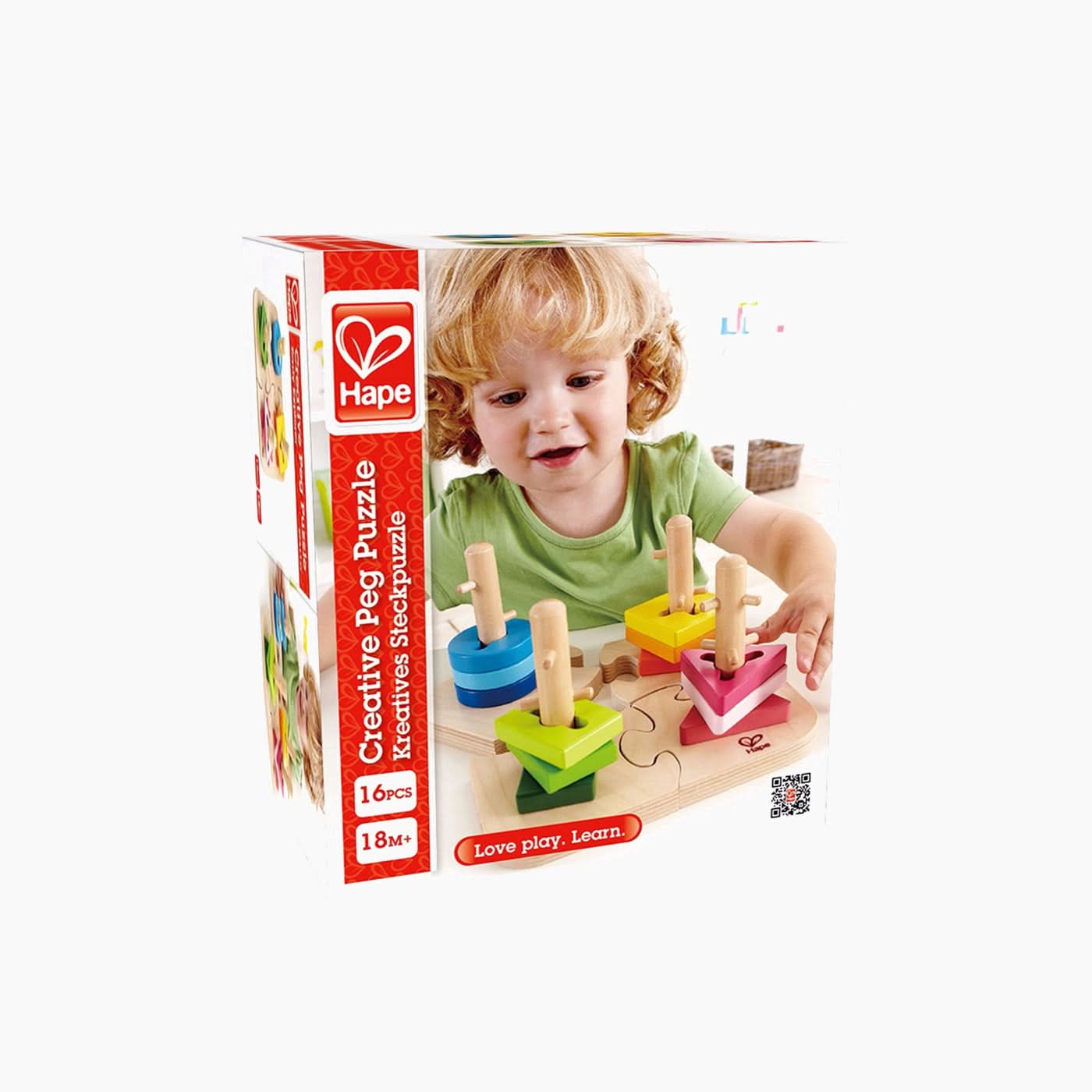Hape Wooden Peg Puzzle Hape Wooden Peg Puzzle