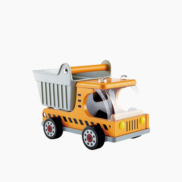 Dumper Truck Wooden Construction Vehicle