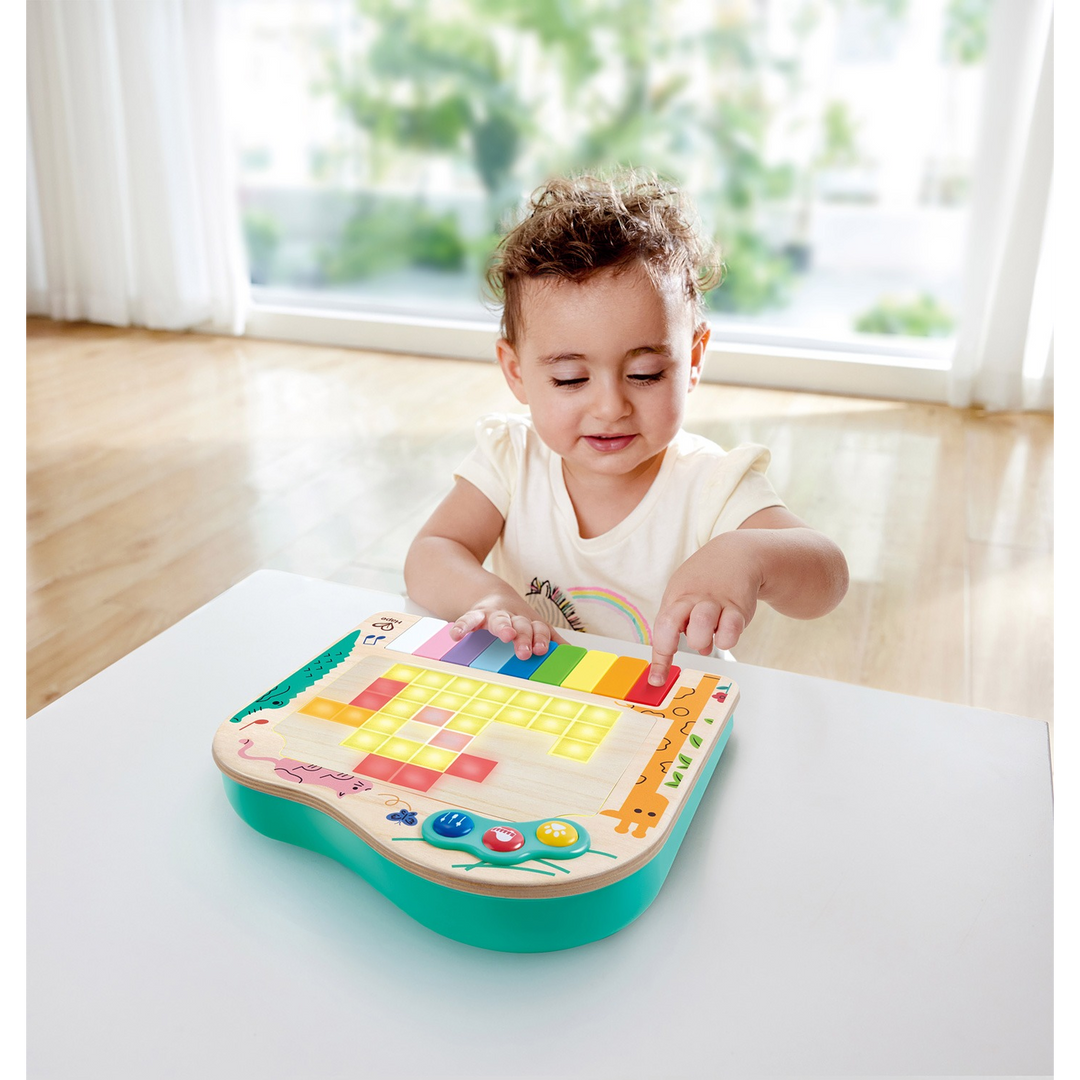 HapeDynamicPixelPiano_InteractiveMusicalToyforEarlyLearningandCreativePlay6943478045453_1_framed - HUNA