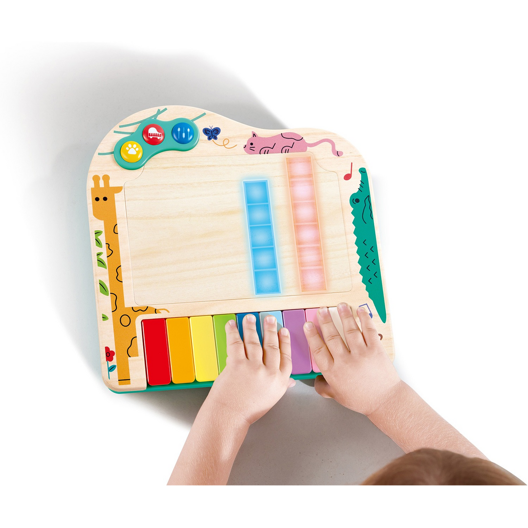 HapeDynamicPixelPiano_InteractiveMusicalToyforEarlyLearningandCreativePlay6943478045453_3_framed - HUNA