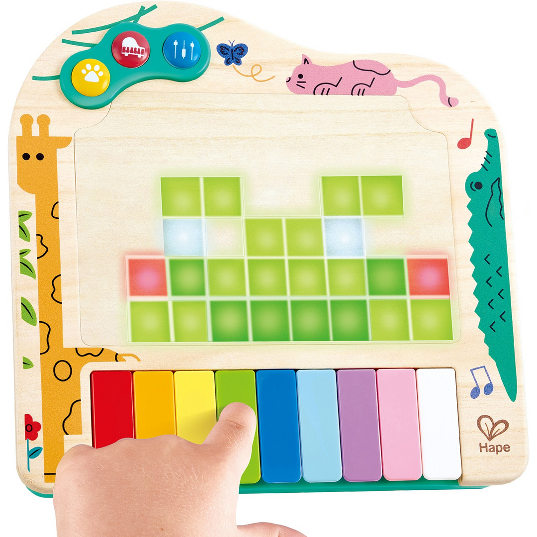 HapeDynamicPixelPiano_InteractiveMusicalToyforEarlyLearningandCreativePlay6943478045453_framed - HUNA